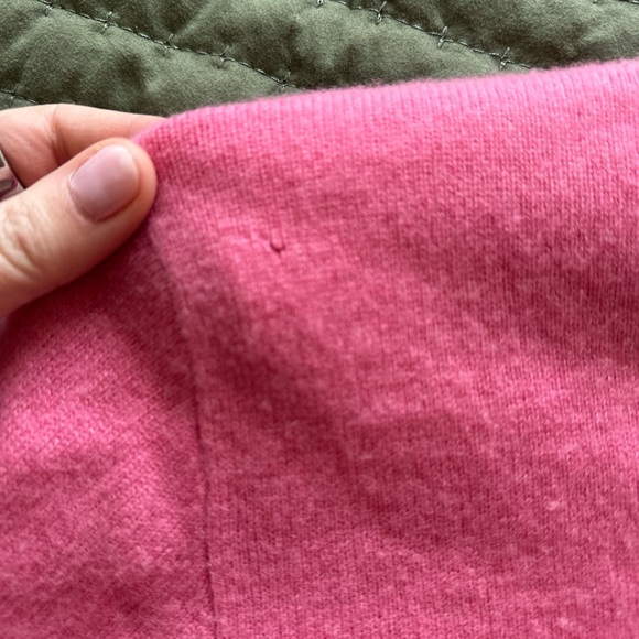 J.Crew Pink Flamingo Women’s Cashmere Sweater - Picture 4 of 7